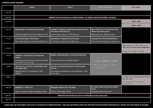 Amsterdam Conference Schedule Template
