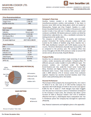 Company Weekly Research Report Template