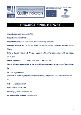 Research Project Final Report Template