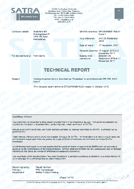 Anchor Device Technical Report Sample Template