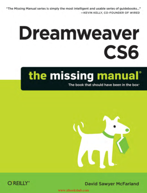 Free Download PDF Books, Dreamweaver CS6 The Missing Manual