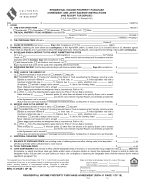Sample Home Purchase Agreement Template