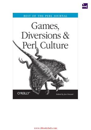 Free Download PDF Books, Games, Diversions – Perl Culture