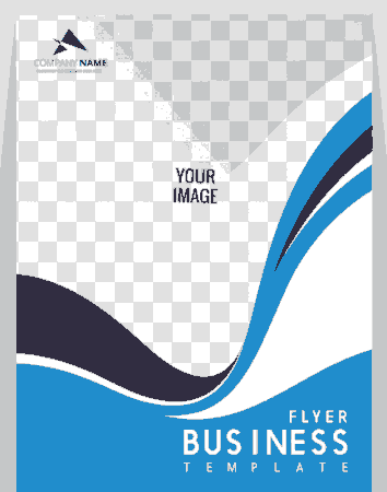 Corporate Flyer Elegant Checkered Free Vector