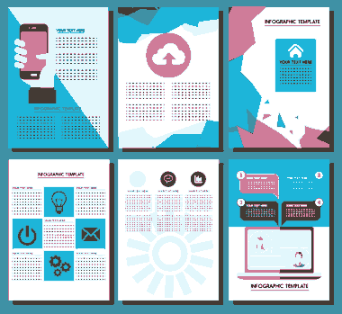 Brochure Design Infographic Illustration Free Vector
