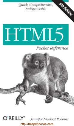 HTML5 Pocket Reference 5th Edition