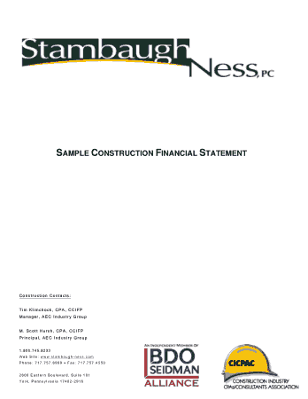Free Download PDF Books, Construction Financial Billing Statement Template
