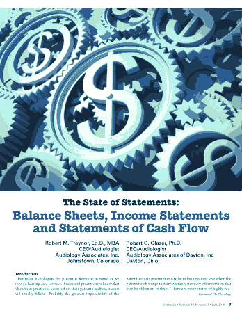 Free Download PDF Books, Balance Sheets Income Statements and Statements of Cash Flow Template