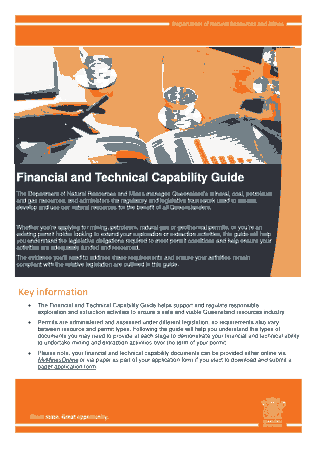 Financial and Technical Capability Guide Template