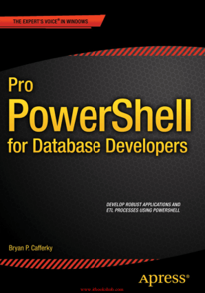 Free Download PDF Books, Pro PowerShell for Database Developers