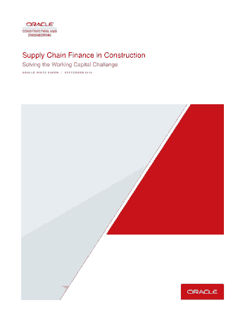 Supply Chain Finance in Construction Template