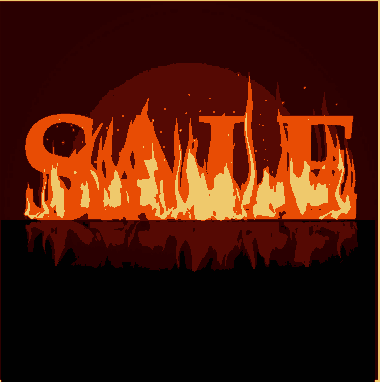 Sale Banner 3D Red Text Extreme Fire Icon Free Vector