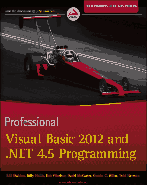 Free Download PDF Books, Professional Visual Basic 2012 and .NET 4.5 Programming