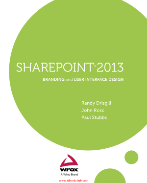 SharePoint 2013 Branding and User Interface Design
