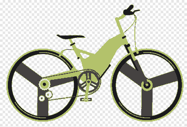 Bicycle Advertising Background Green Modern Design Free Vector