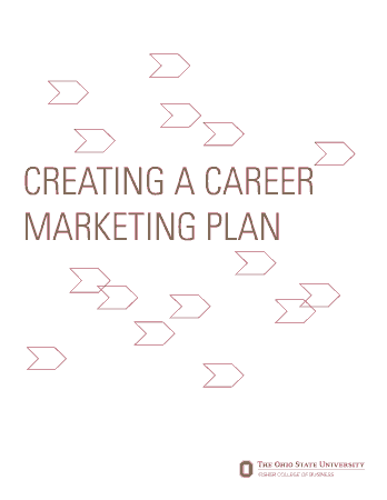 Career Marketing Plan Fillable Template