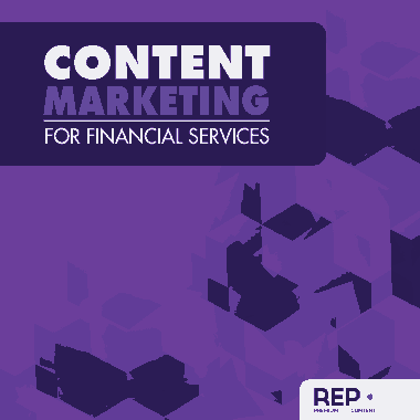 Content Marketing For Financial Services Template