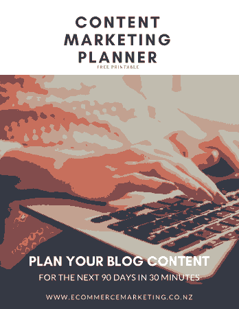 Content Marketing Planner Template