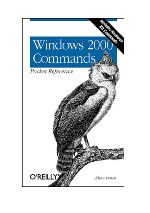 Free Download PDF Books, Windows 2000 Commands Pocket Reference