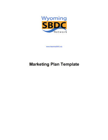 Free Download PDF Books, Executive Summary Marketing Plan Template