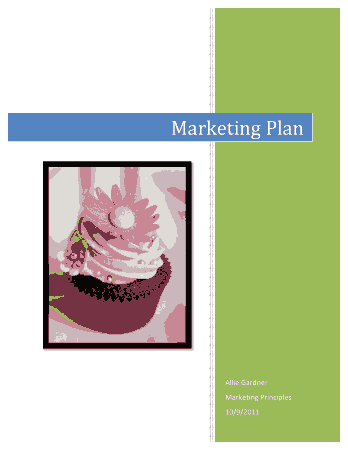 Marketing Plan For Catering Services Template