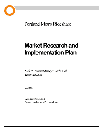 Marketing Research Plan Template