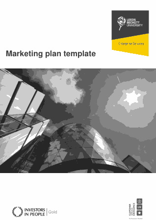 Sample Marketing Plan Sample Template