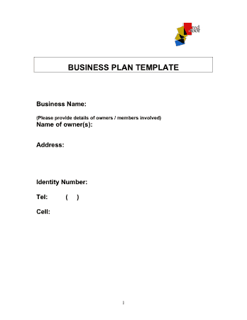 Simplified Business Plan Template
