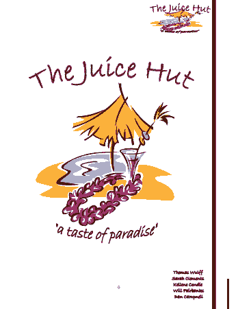 The Juice Hut Business Plan Template