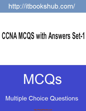 Free Download PDF Books, Ccna Mcqs With Answers Set1