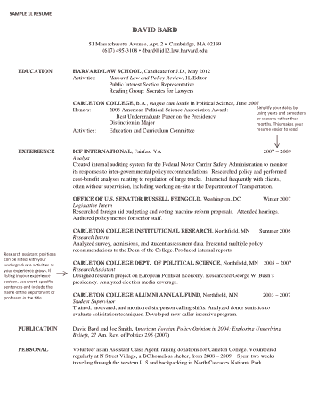 Professional Lawyer Resume Sample Template