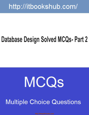 Database Design Solved Mcqs Part 2