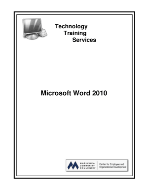 Free Download PDF Books, Microsoft Word 2010