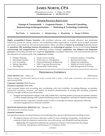 Functional Consultant Resume Template