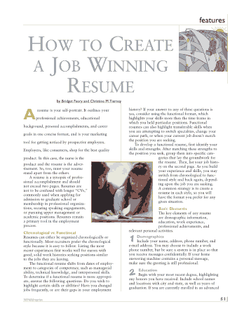 Free Download PDF Books, How to Create Job Winning Resume Template