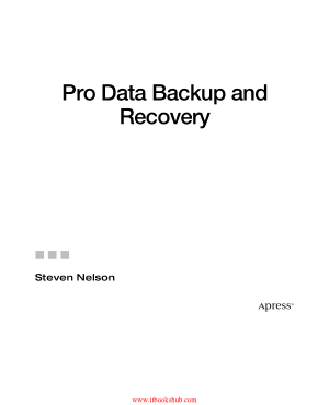 Pro Data Backup and Recovery