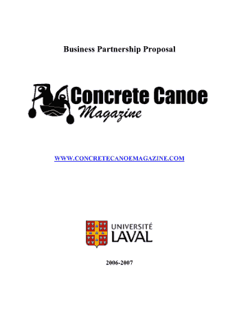 Partnership Proposal PDF Format Template
