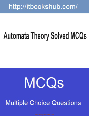 Free Download PDF Books, Automata Theory Solved Mcqs