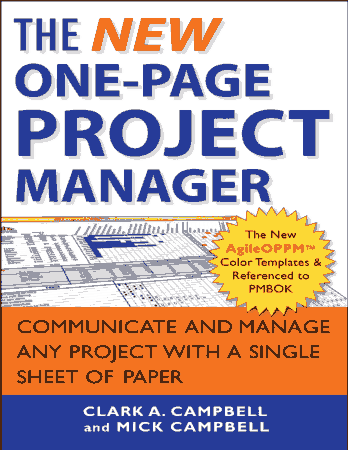 Free Download PDF Books, The New One Page Project Manager Communicate and Manage Free Pdf Book