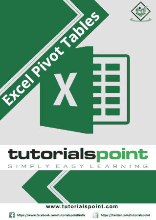 Excel Pivot Tables Tutorial Free PDF Book