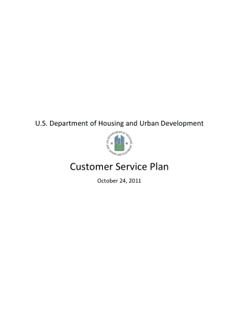 Customer Service Business Plan Template