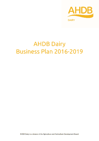 Dairy Farm Business Plan Sample Template