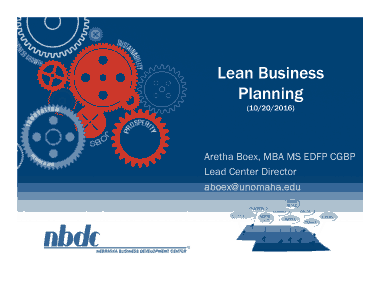 Example of Lean Business Plan Template