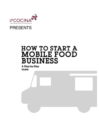 Mobile Food Business Plan Template