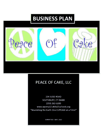 Piece of Cake Business Plan Template