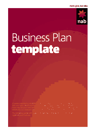 Sample Business Plan Sample Template