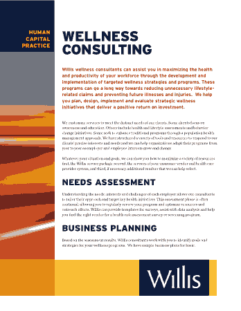 Wellness Consulting Fact Sheet V7 Template