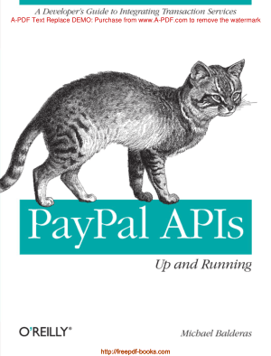Paypal APIs Up And Running