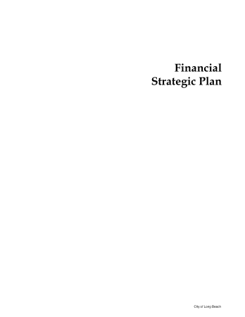 Financial Strategic Plan Template