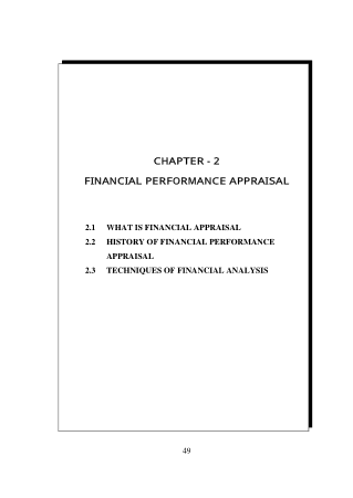 Sample Financial Appraisal Format Template